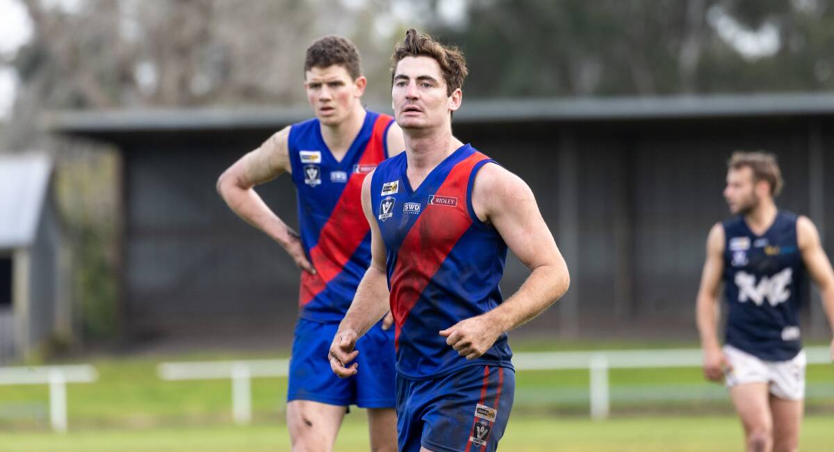 Scott Carlin, pictured in 2023, has been named to play his first game of the season for Terang Mortlake. Picture by Anthony Brady