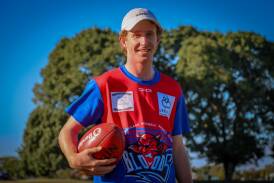 Fred Beasley will debut for Terang Mortlake against Port Fairy. Picture by Justine McCullagh-Beasy