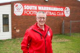 Ernie Gilmour, pictured in 2023, has been named South Warrnambool's number-one ticket holder for the 2024 season. Picture by Anthony Brady