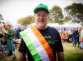 Seamus Mac Giolla Phadraig has won Most Irish Name at the Koroit Irish Festival. Picture by Eddie Guerrero.