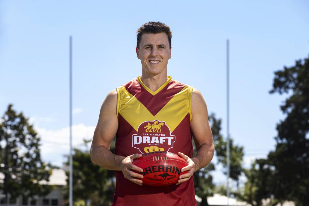 Matthew Lloyd was selected by Old Collegians as part of the 2024 Carlton Draft. Picture supplied