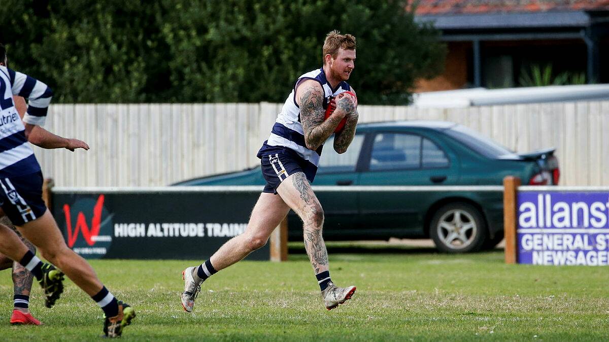 Important Allansford ruckman Zach Jamieson returns to the side. Picture by Anthony Brady