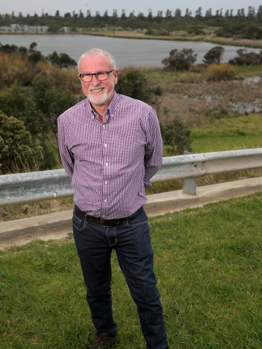 New blood: Allan Wood said being a relative newcomer to Warrnambool would be an asset on council because he came with "no baggage."  Picture: Rob Gunstone