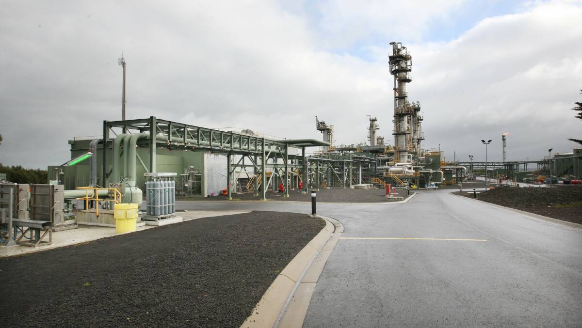 The Otway gas plant at Port Campbell is among the assets Origin Energy intends to sell through a float on the stock exchange.  
