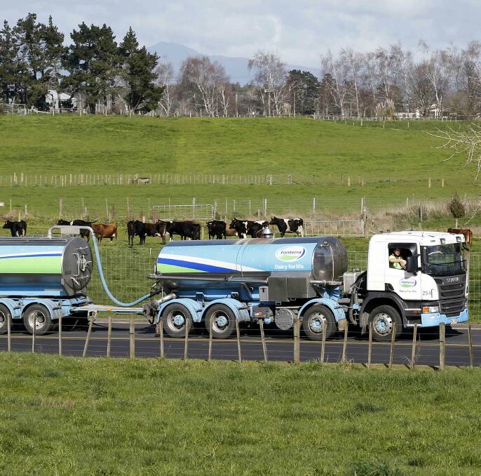 Better way: Great South Coast group chairman Colin Ryan wants dairy processors to co-operate on milk collection to reduce the number of milk tankers on roads.