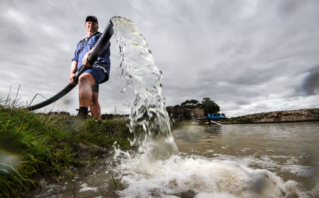 Flowing: The federal budget will set up a $2 billion fund to provide concessional loans to state governments for water infrastructure projects.