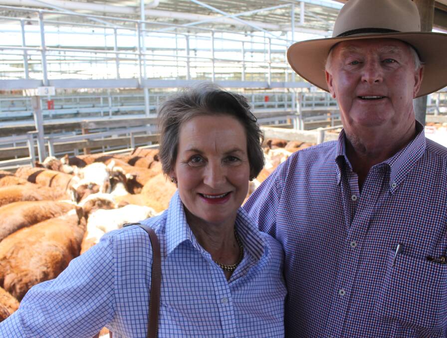 END OF AN ERA: “With our only son Anthony in a non-farming career, we’ve decided to enjoy life after farming,” Geoff Notman, pictured with wife Di, said.