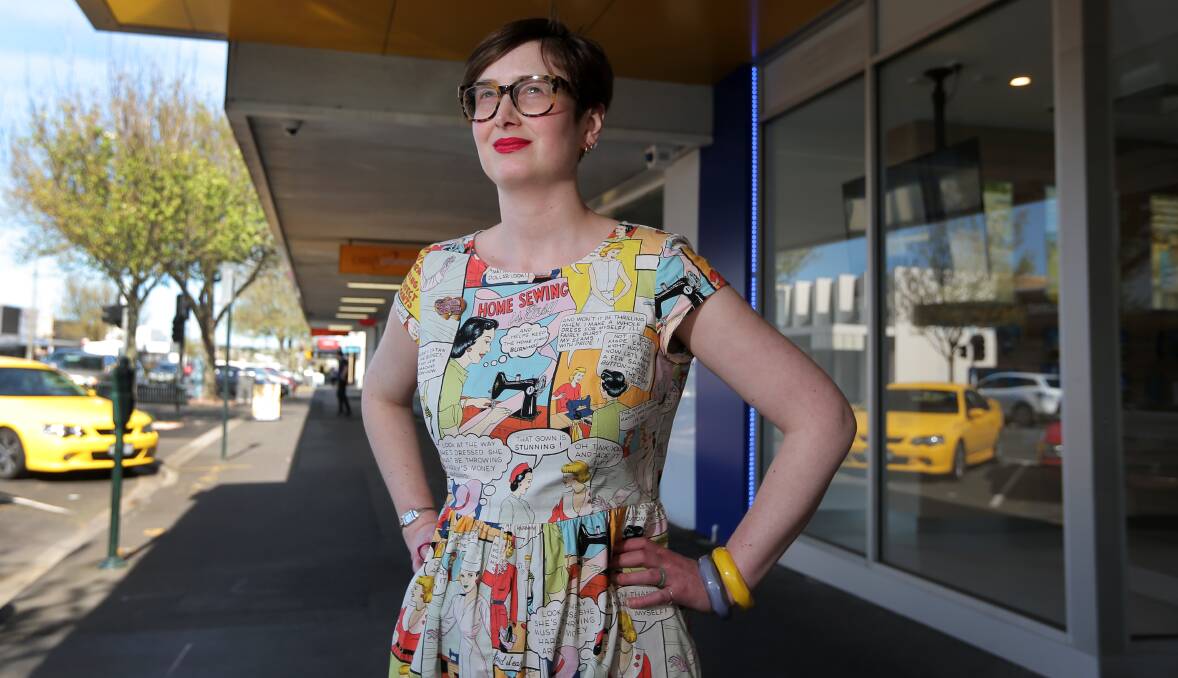 Listen Up: Warrnambool youth disability advocate Siobhan Simper wants Warrnambool City Council election candidates to consider disability issues in the CBD. Picture: Rob Gunstone
