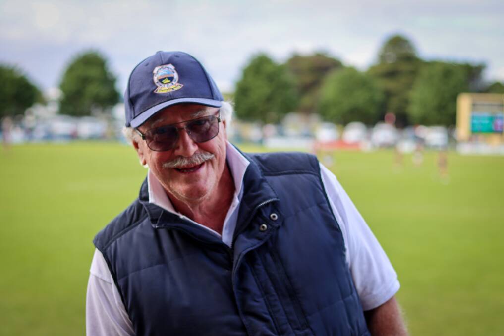 Bob Mallett at the Gardens Oval in Port Fairy. Picture by Justine McCullagh-Beasy
