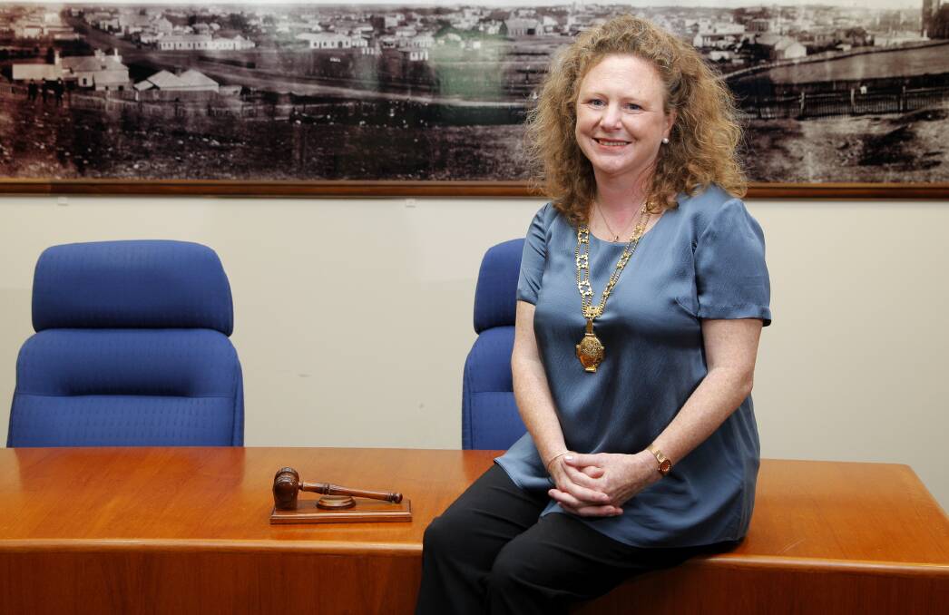READY TO HELP: Warrnambool City Council mayor Kylie Gaston will head up an advisory committee for the city's university. Picture: Rob Gunstone