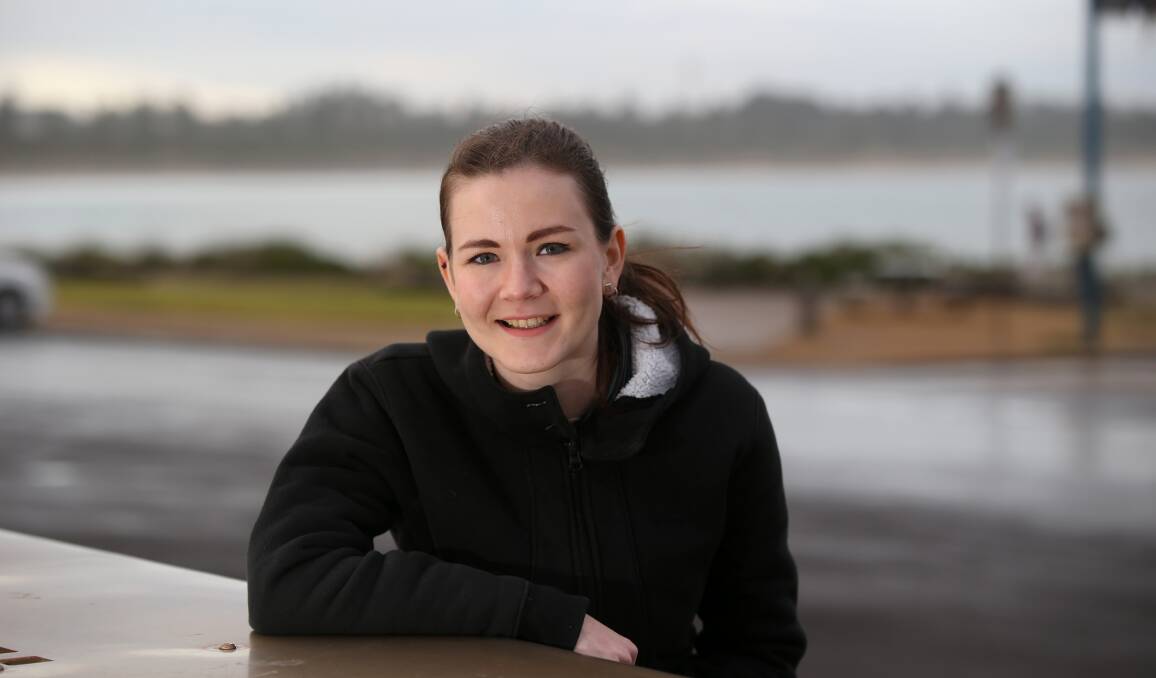 HAPPY: Paige Walker says making the  move from Darwin to Warrnambool for university has provided her with more opportunities. Picture: Amy Paton