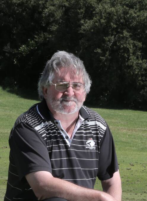 MOVING FORWARD: Warrnambool Golf Club manager Trevor Brown. 