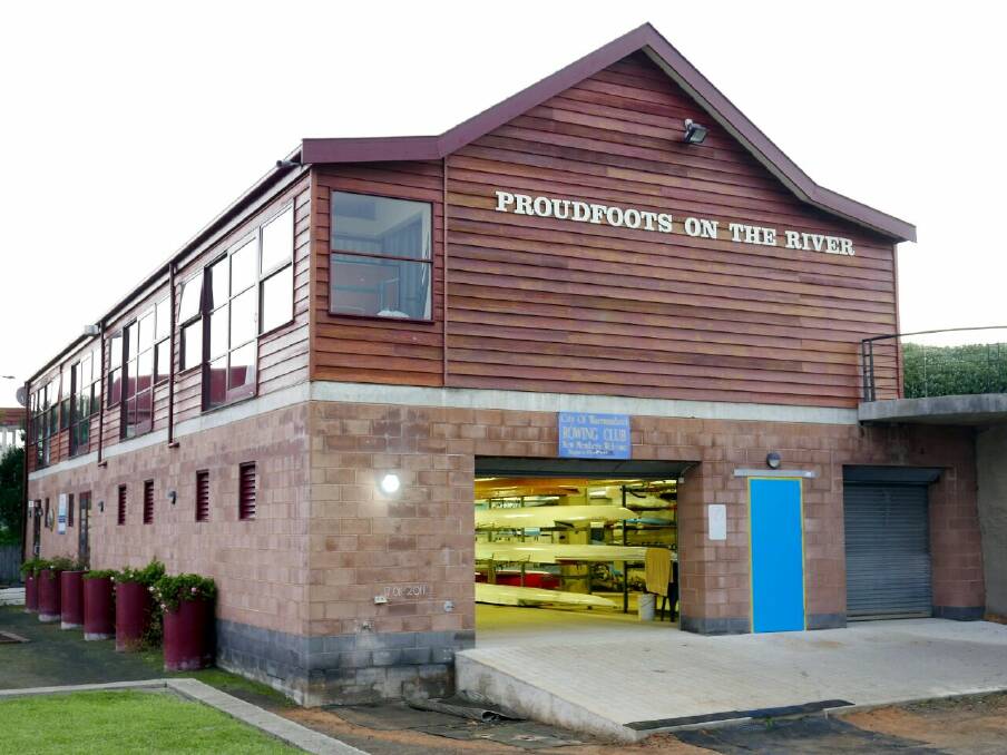 NO WATER IN HERE: City of Warrnambool Rowing Club will officially launch its revamped boathouse on Sunday. New flooring means the area no longer floods between February and August. 