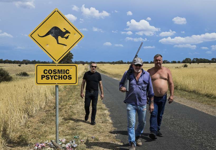 BLOKES YOU CAN TRUST: Still going strong after three decades, cult punk band Cosmic Psychos will bring their influential pub rock sounds to the Kennedys Creek Music Festival this weekend.