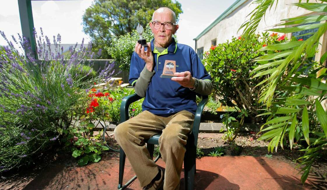 YOUNG AT HEART: Warrnambool's Phillip Doheny played tennis and golf until his late 80s. Picture: Morgan Hancock