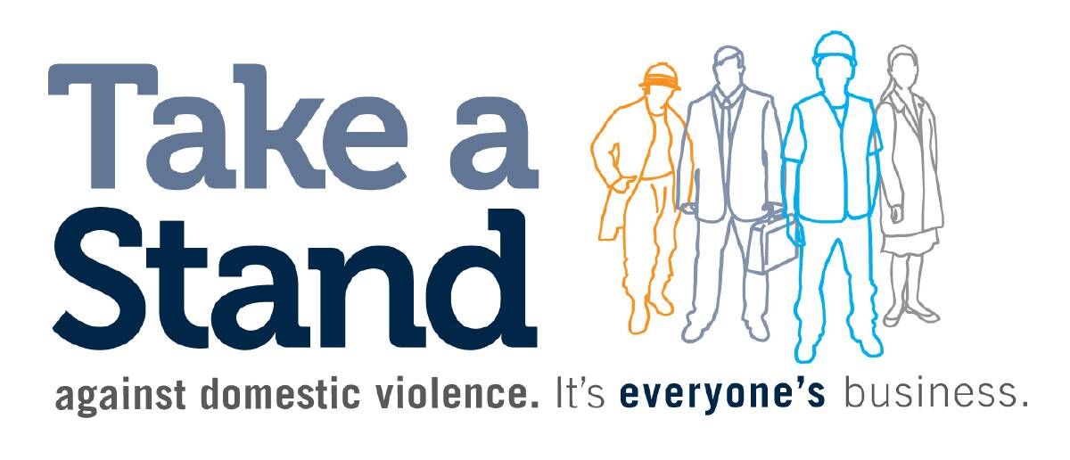 Take a Stand against domestic violence, an initiative of Women's Health and Wellbeing Barwon South West. Visit: http://www.womenshealthbsw.org.au/take-a-stand-against-domestic-violence-its-everyones-business/