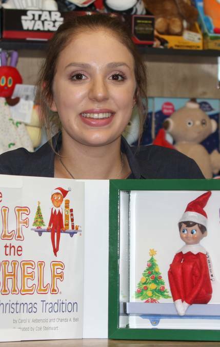 Shelf life: Warrnambool stores stocking Elf on the Shelf for Christmas have been inundated with demand for the American tradition. Picture: Anthony Brady