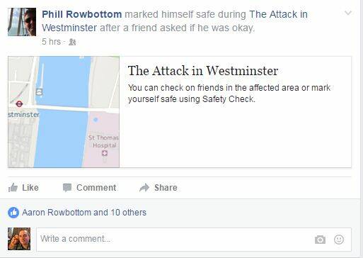 Former south-west man feels safe in London, despite terror attack