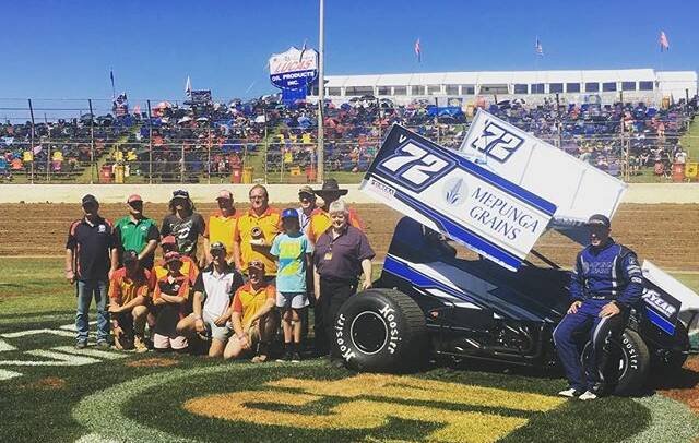 @premierspeedway: Congratulations Jake Smith on winning best presented Car and Team at the Lucas Oil Sprintcar Classic! Presented by the volunteers at Premier Speedway! #lucasoil #45GASC #sungoldstadium #warrnambool