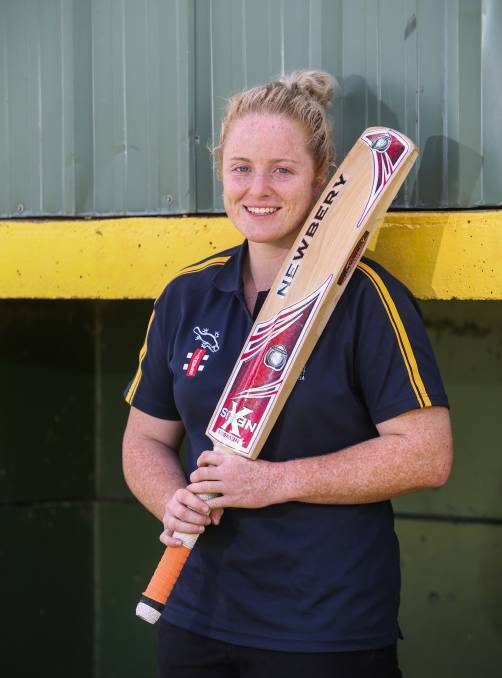 IN THE RUNS: Nirranda's Steph Townsend hit 62 and 45 runs for Victoria Country in the Australian Country Cricket Championships in its semi-final and grand final respectively. Picture: Amy Paton