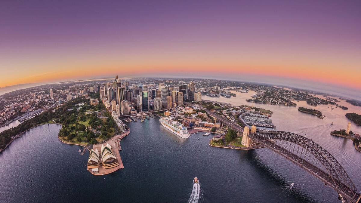 Sydney Harbour … a truly iconic venue.