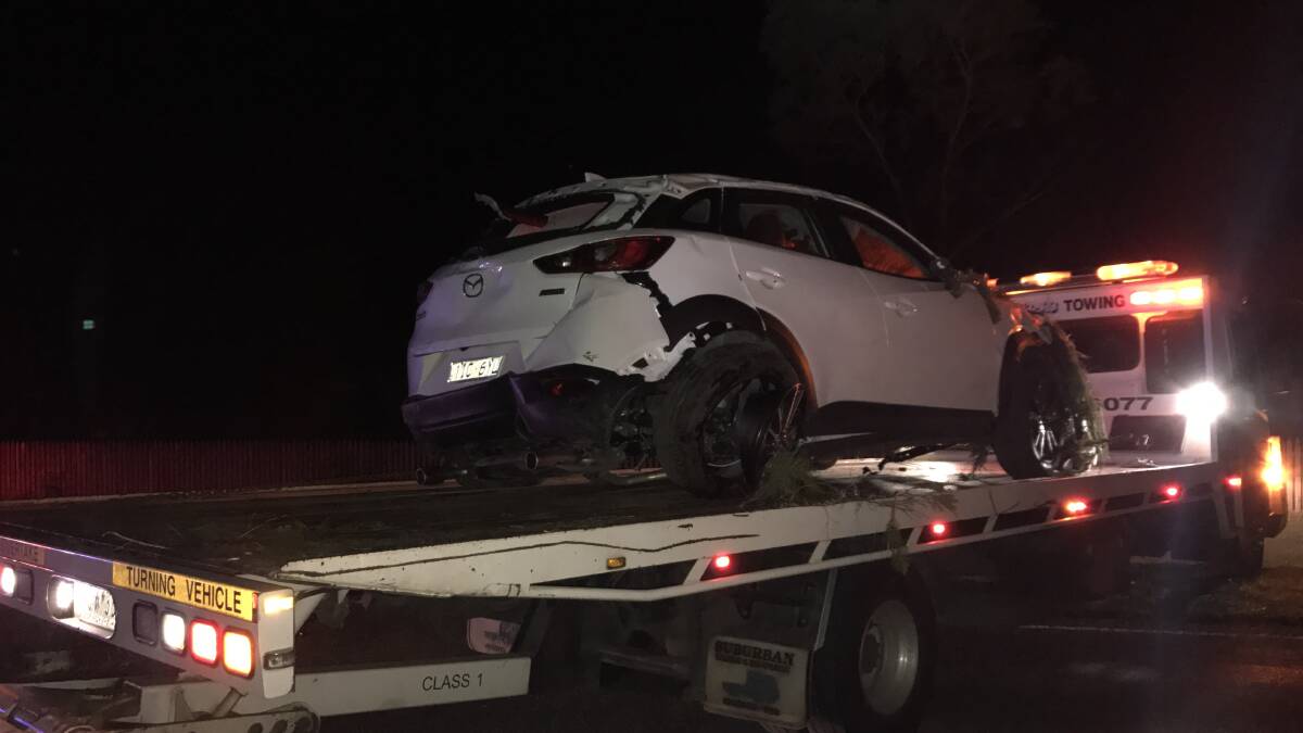 A P-plater survived a 150km/h crash near Winslow on Monday night while taking a Snapchat video.