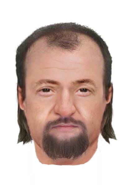 A photofit image of the man wanted by police after an indecent incident in Peterborough.