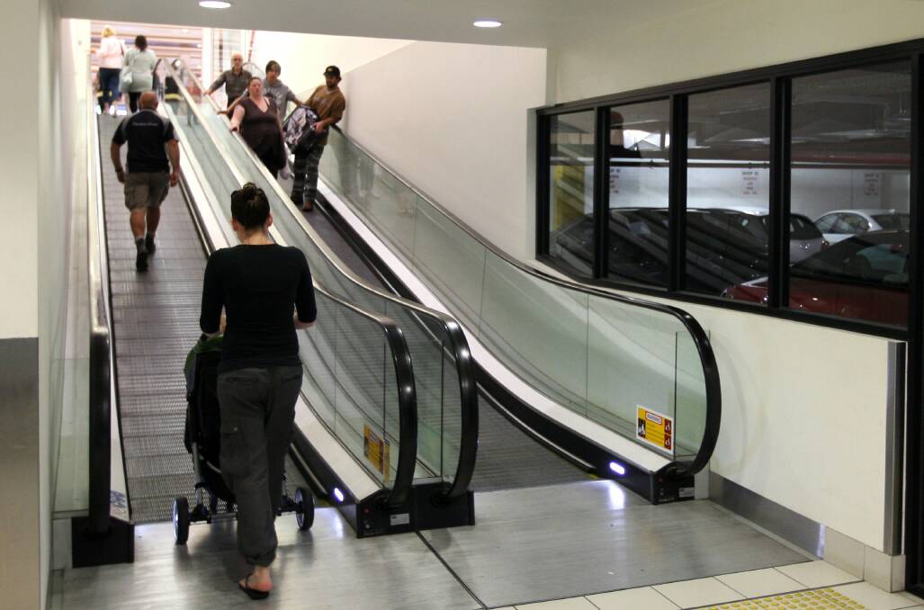 Keep on moving: Our reader poll showed most people prefer to walk on travelators.