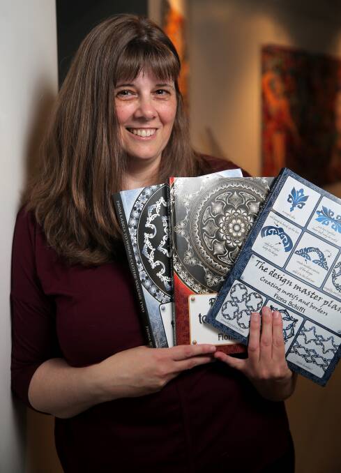 SELF-PUBLISHED: Since studying at South West TAFE, Fiona Schiffl has written, designed and released three books on quilting. Picture: Rob Gunstone