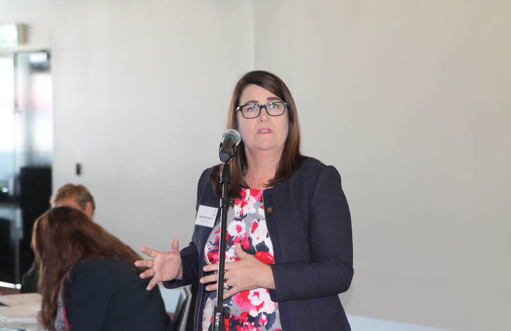 NO JUICE: South West Coast MP Roma Britnell told Friday's UDV conference in Melbourne the lack of a reliable energy supply was limiting growth.