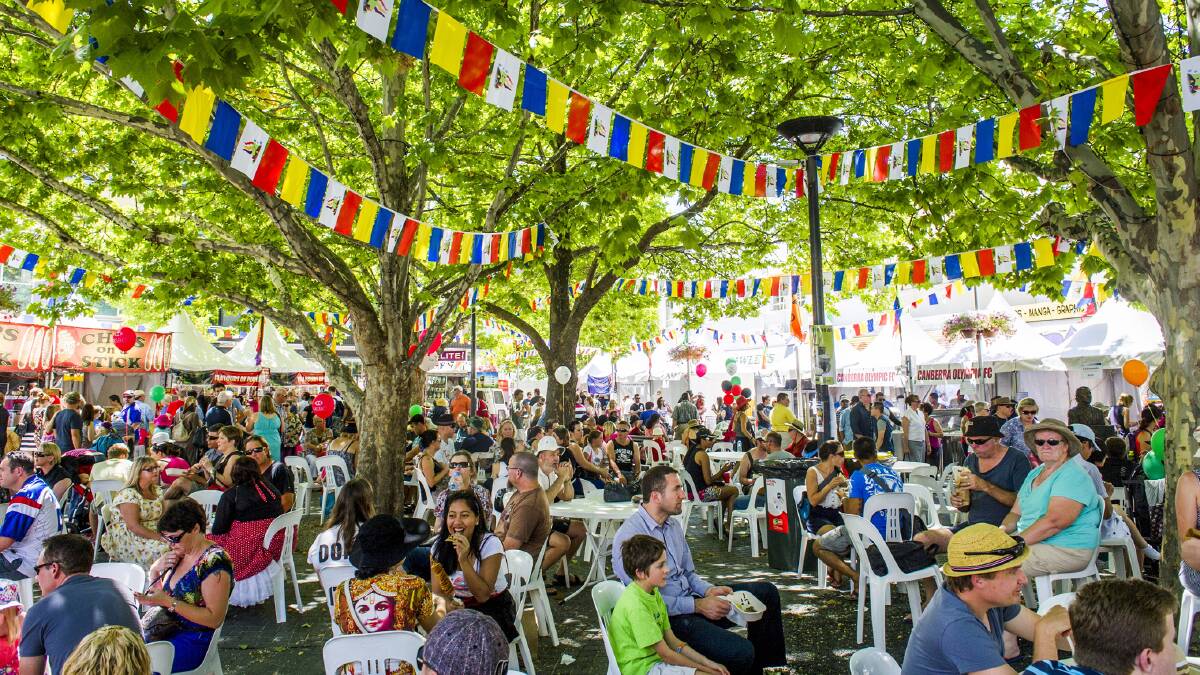 OPEN DOOR: Canberra, which is a Refugee Welcome Zone, is also renowned for its annual multicultural festival.