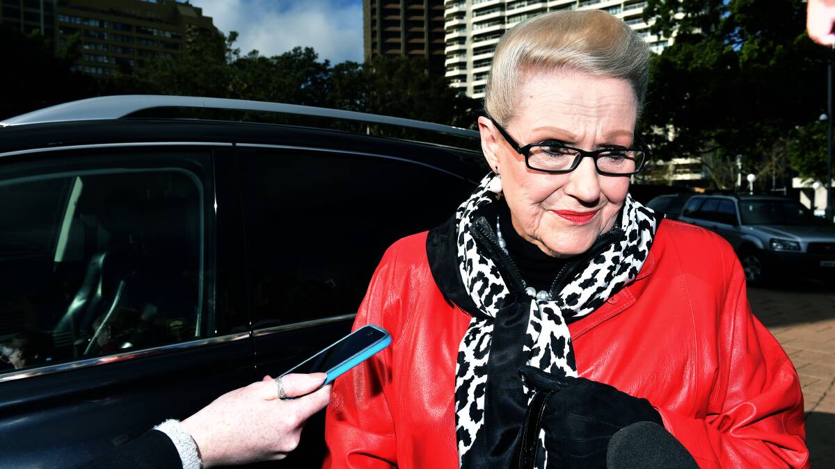 BROKEN PROMISES: Bronwyn Bishop pledged to be impartial as Speaker but still attends Liberal Party meetings.