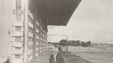 DEBATE: Moyne Shire councillor Di Clanchy posed for this photo at the Port Fairy railway goods shed after being elected in 1999.