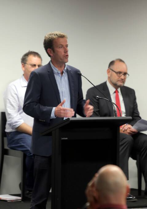 Coalition promise: Students wishing to attend university will no longer wait 18 months to access youth allowance, says Wannon incumbent Dan Tehan. 