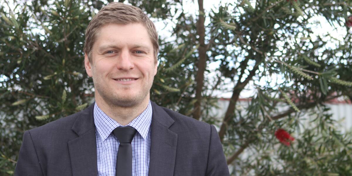 Making a difference: Garvoc farmer Daniel Meade is one of three Victorian farmers to receive a Nuffield Scholarship and will investigate industry representation and the importance of agriculture to rural communities.  