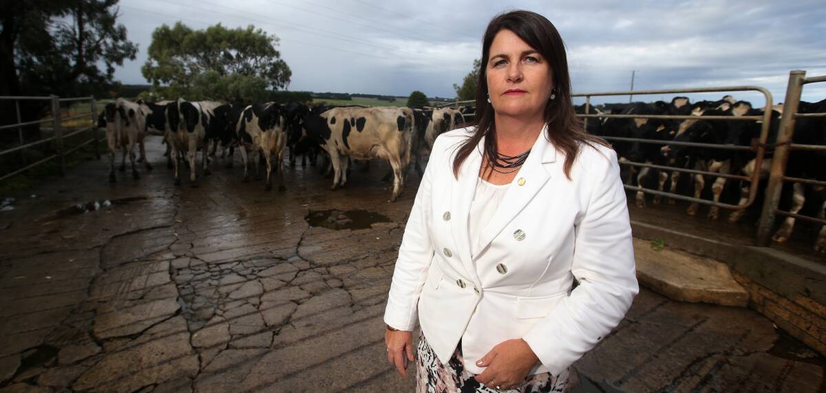 Committed: South West MP Roma Britnell says she is determined to see Murray Goulburn's Koroit expansion go ahead. Picture: Amy Paton