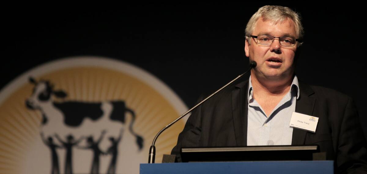 Results announced: Murray Goulburn chairman Philip Tracy announced its 2015/16 financial results on Wednesday.  
