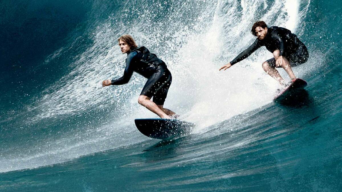 Surfs up in the lame Point Break remake.