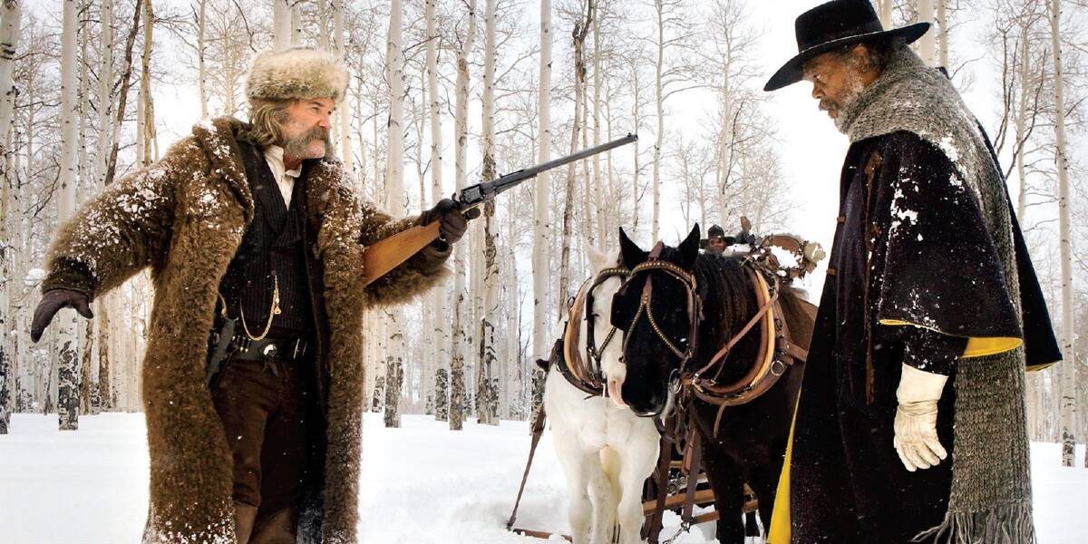 Kurt Russell and Samuel L Jackson are just two of Tarantino's outlaw octet in The Hateful Eight.