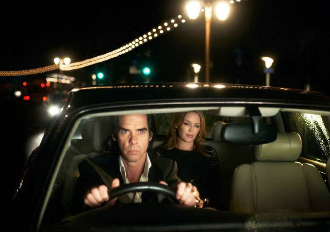 Nick Cave, pictured with co-star Kylie Minogue, is the focus of the semi-fictitious day-in-the-life drama 20,000 Days On Earth, which screens in Portland.