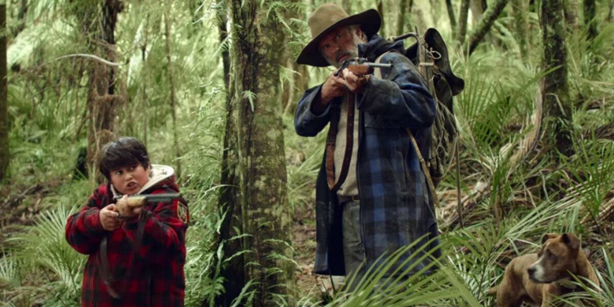 Ricky and Hec are up to no good in the wilds of New Zealand in Hunt For The Wilderpeople.