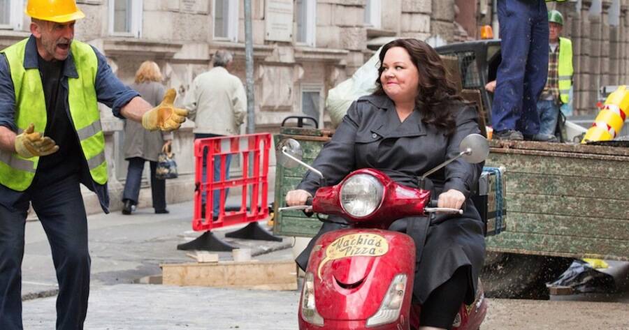 Melissa McCarthy merges espionage with laughs in Spy.