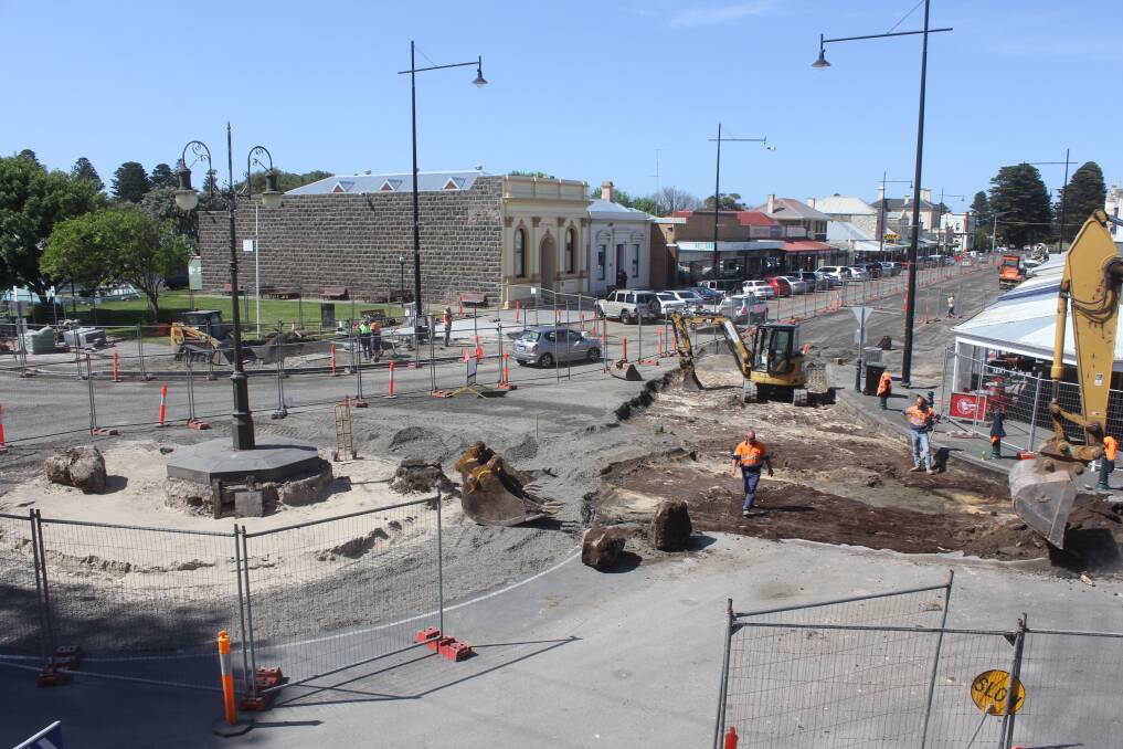 Funding is being sought for the next stage of the Port Fairy streetscape project.