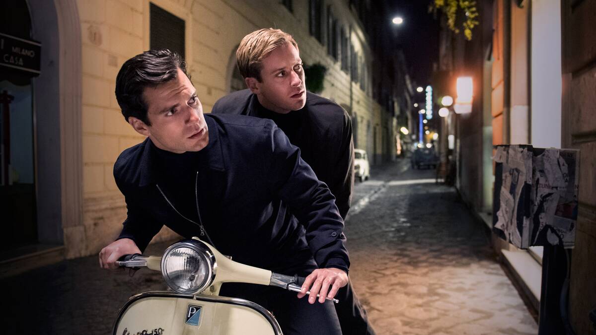 Henry Cavill and Armie Hammer revive '60s TV show The Man From U.N.C.L.E. with great success.