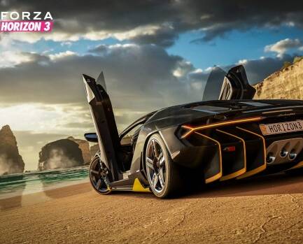 START YOUR ENGINES: The latest edition of popular racing series Forza Horizon brings its vehicular mayhem to Australia, in particular the Great Ocean Road and the Twelve Apostles. Picture: Supplied