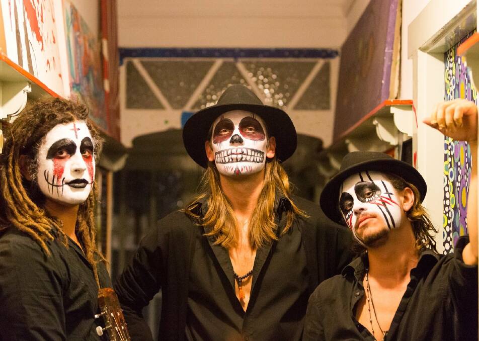 DAY OF THE DEAD: Sydney band Kallidad will bring a Mexican fiesta to The Loft in Warrnambool for the third time with their instrumental blend of rock and flamenco.