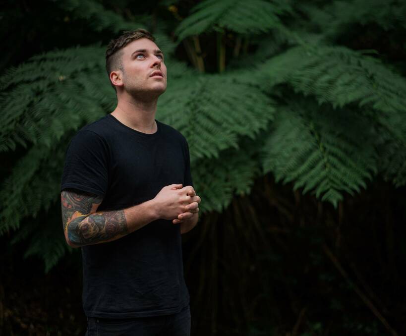 TALK TO ME: Former Warrnambool singer-songwriter Brady James worked in ARIA-nominated producer Forrester Savell on his new EP Dead Language. Picture: Josh Beames