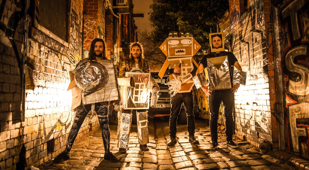 WE CAME TO PARTY: Melbourne ska-punk band The Bennies have launched their new single Party Machine and are taking it around the country.