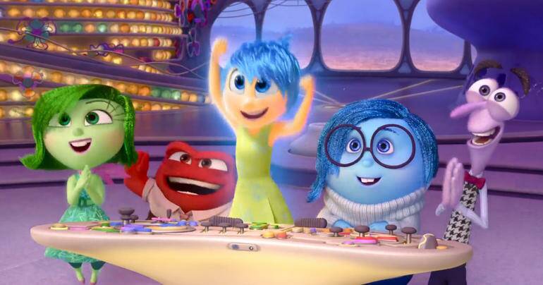 WE'RE NUMBER ONE: Pixar's Inside Out was the best movie of the year, according to The Standard's film reviewer Matt Neal.