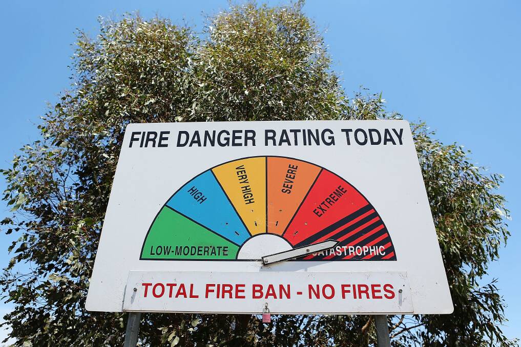 Total fire ban for Wednesday